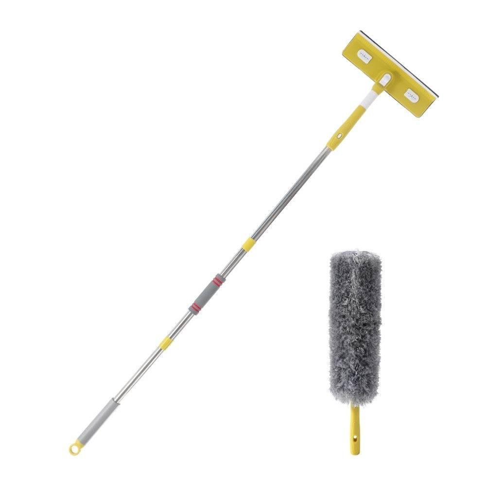 Extendable Window Cleaning Wiper Blade | Long-Reach Squeegee for Home