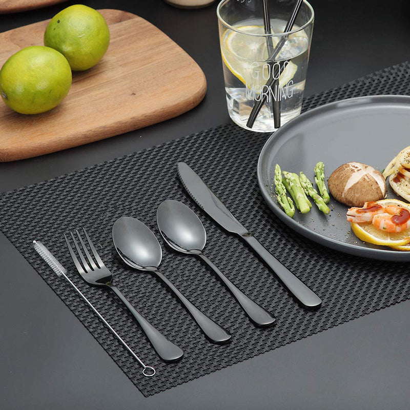 Minimalist Stainless Steel Cutlery Set | Modern Flatware for Everyday Dining