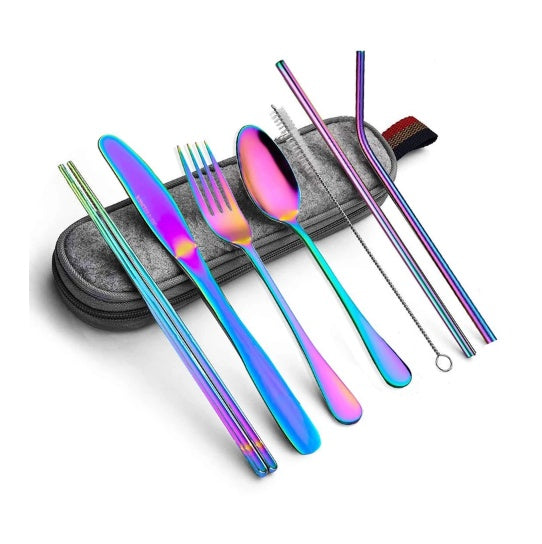Minimalist Stainless Steel Cutlery Set | Modern Flatware for Everyday Dining