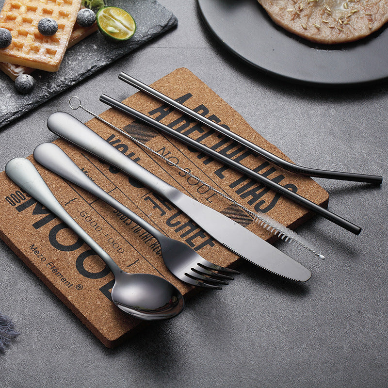 Minimalist Stainless Steel Cutlery Set | Modern Flatware for Everyday Dining