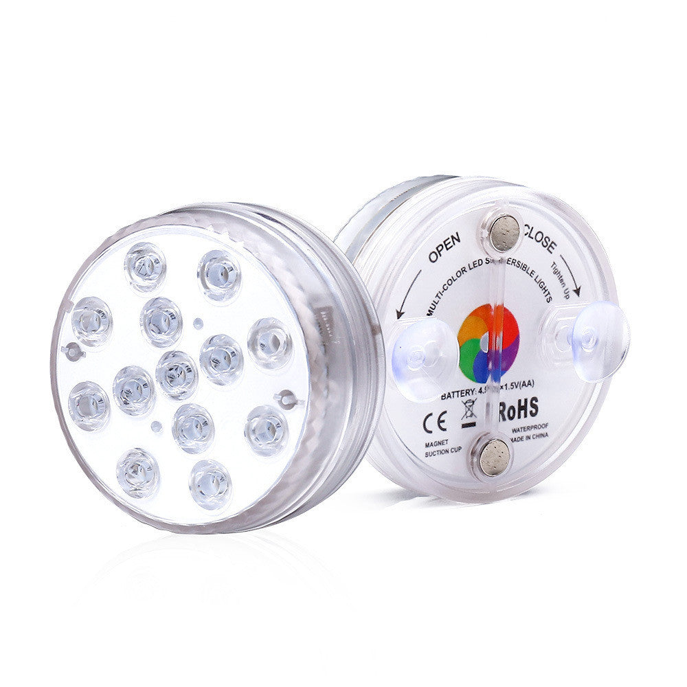 13 LED Submersible Pool Light | IP68 Waterproof Underwater Lamp with RF Remote