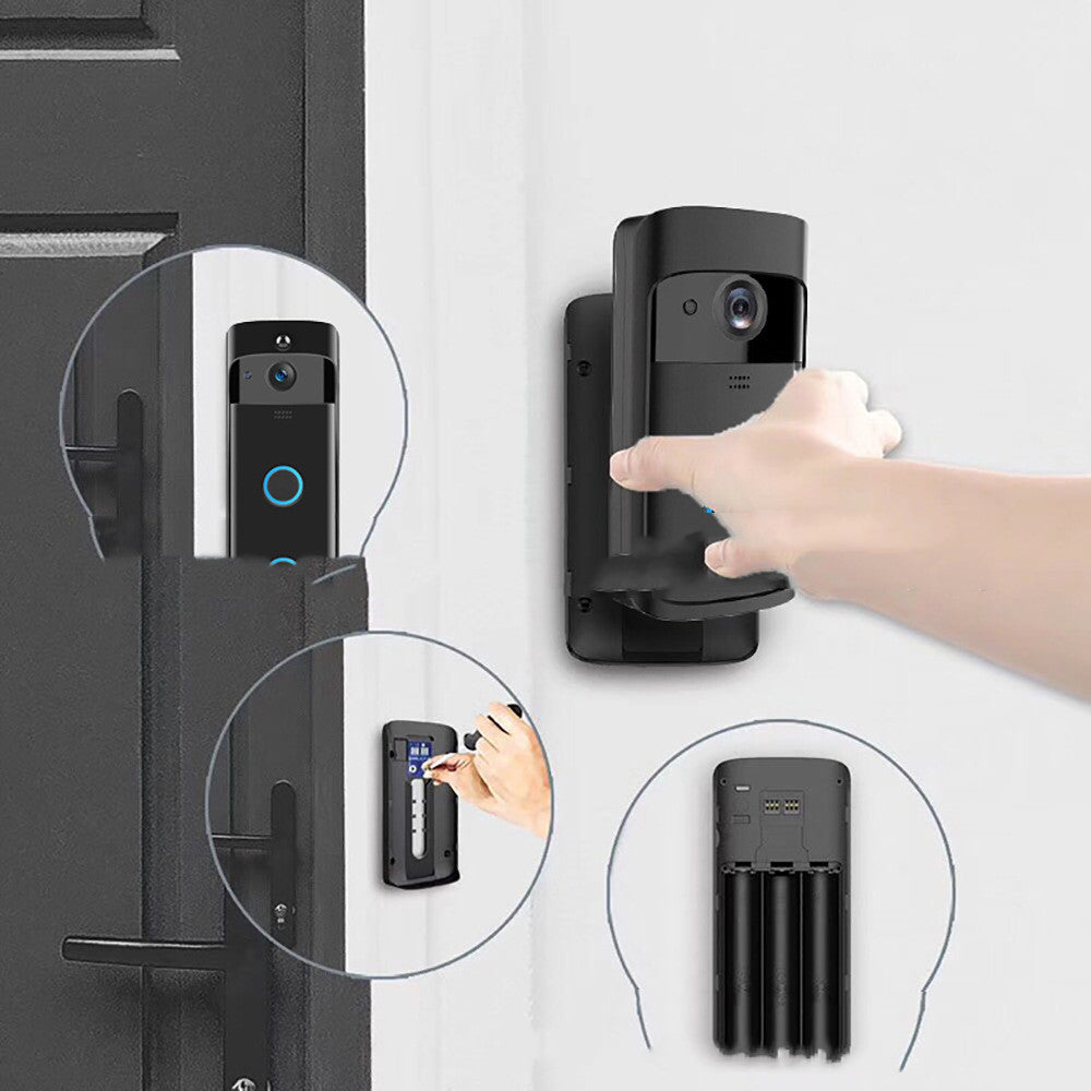 V5S Smart Video Doorbell | Remote Home Monitoring with Voice Intercom
