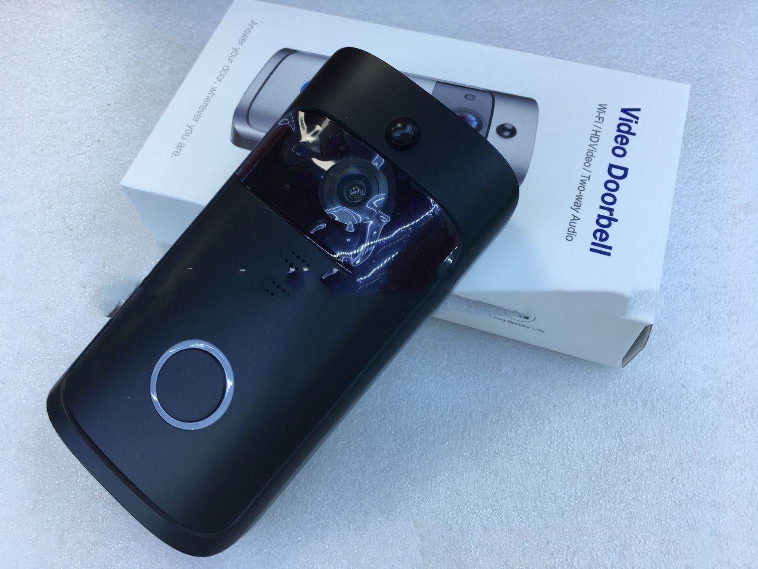 V5S Smart Video Doorbell | Remote Home Monitoring with Voice Intercom