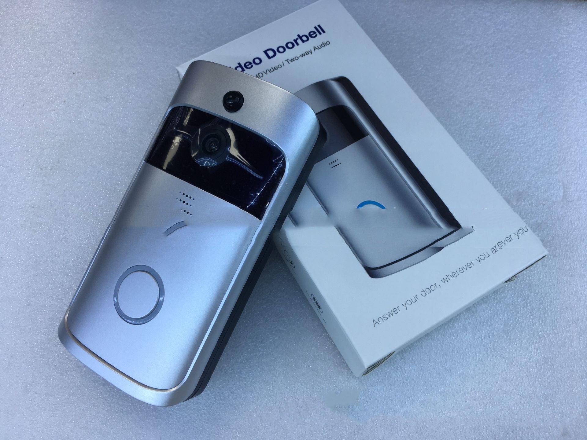 V5S Smart Video Doorbell | Remote Home Monitoring with Voice Intercom