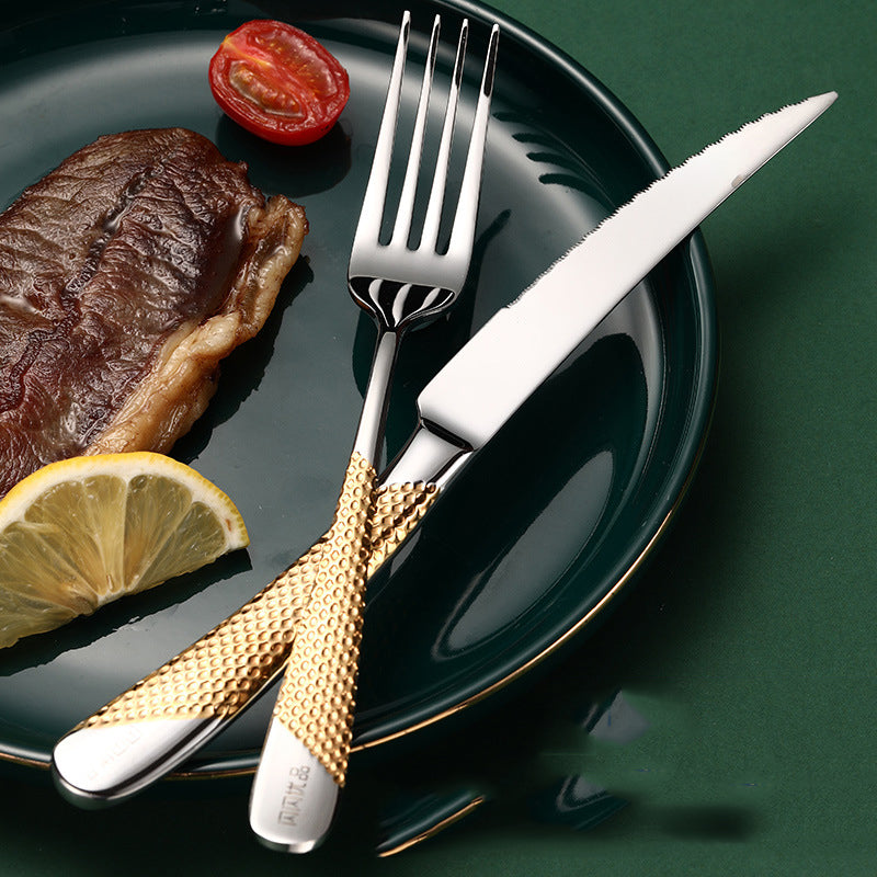 Creative Household Stainless Steel Cutlery Set | Unique Design Flatware for Home