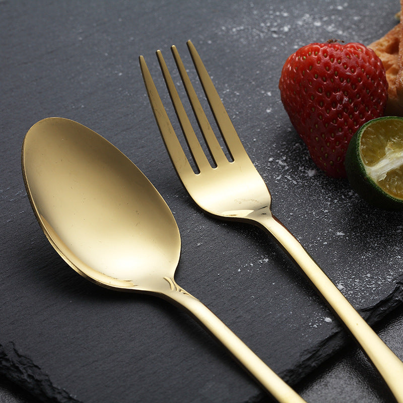 Minimalist Stainless Steel Cutlery Set | Modern Flatware for Everyday Dining