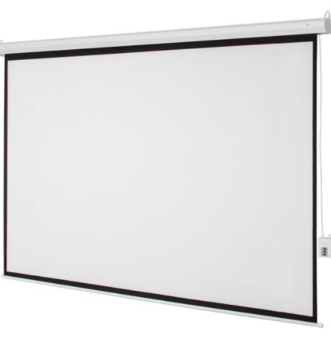 Motorized Projection Screen | Electric Roll-Up Home Theater Screen