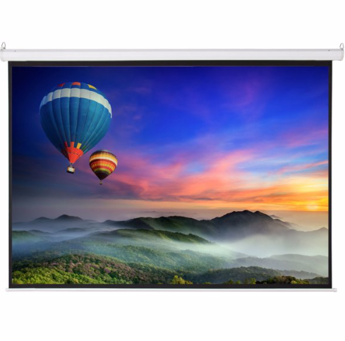 Motorized Projection Screen | Electric Roll-Up Home Theater Screen