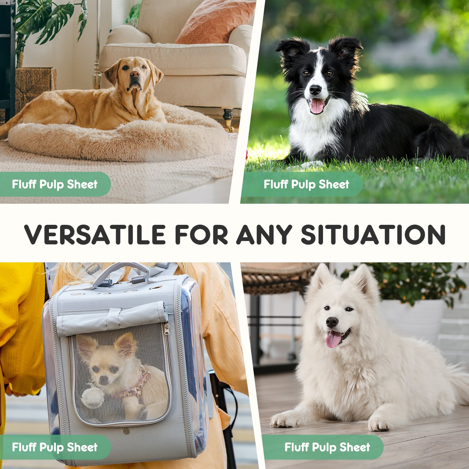 Disposable Puppy Pads | Leak-Proof Quick-Dry Absorbent Dog Pee Pads