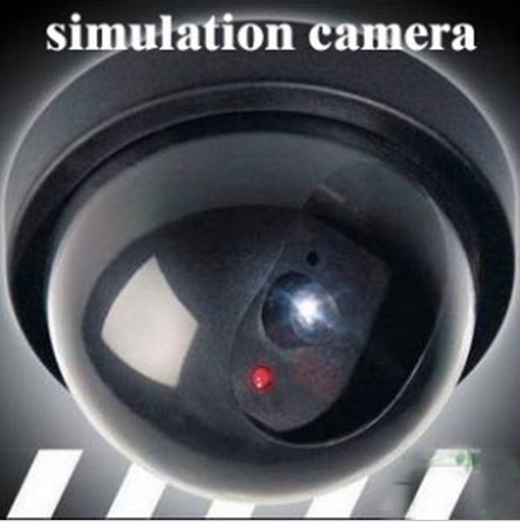 Realistic Dummy Security Camera | Fake Dome Camera with LED Light