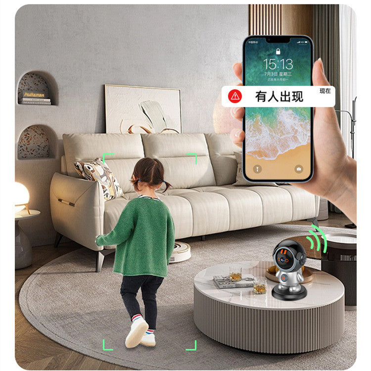 Wireless HD Robot Security Camera | Remote Mobile Phone Monitoring