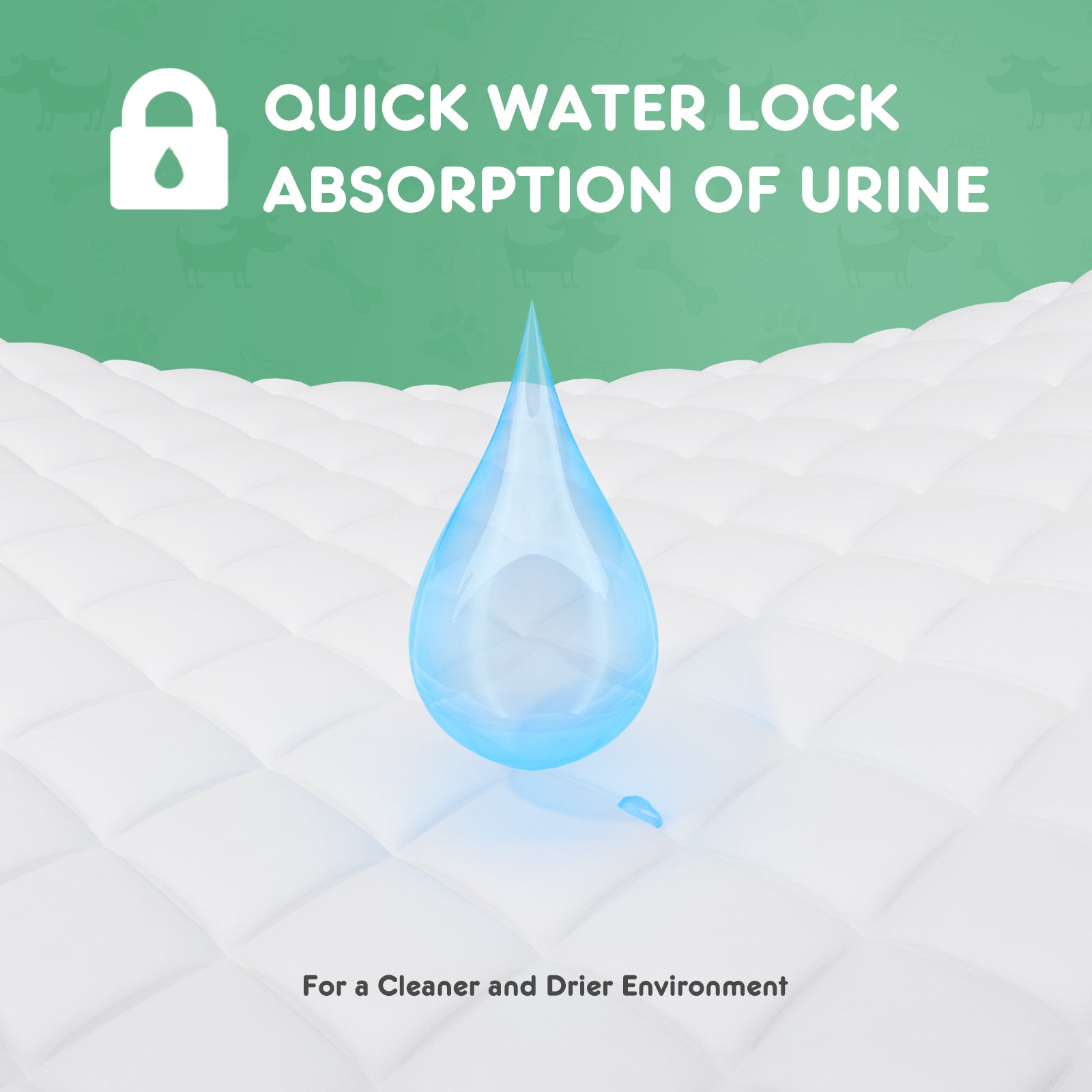 Disposable Puppy Pads | Leak-Proof Quick-Dry Absorbent Dog Pee Pads
