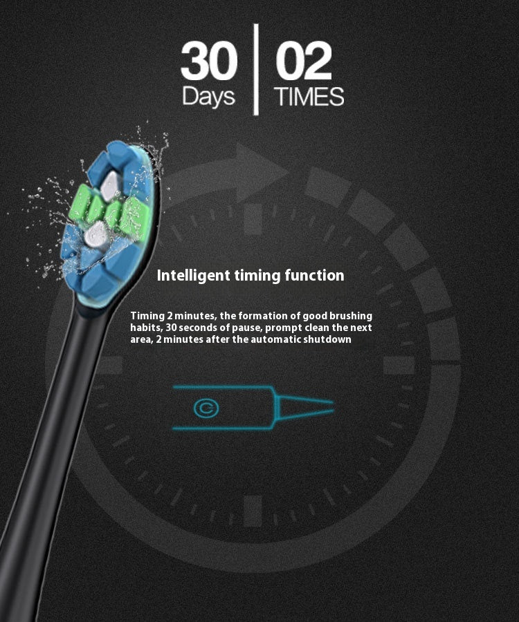 Couple's Magnetic Suspension Electric Toothbrush Rechargeable