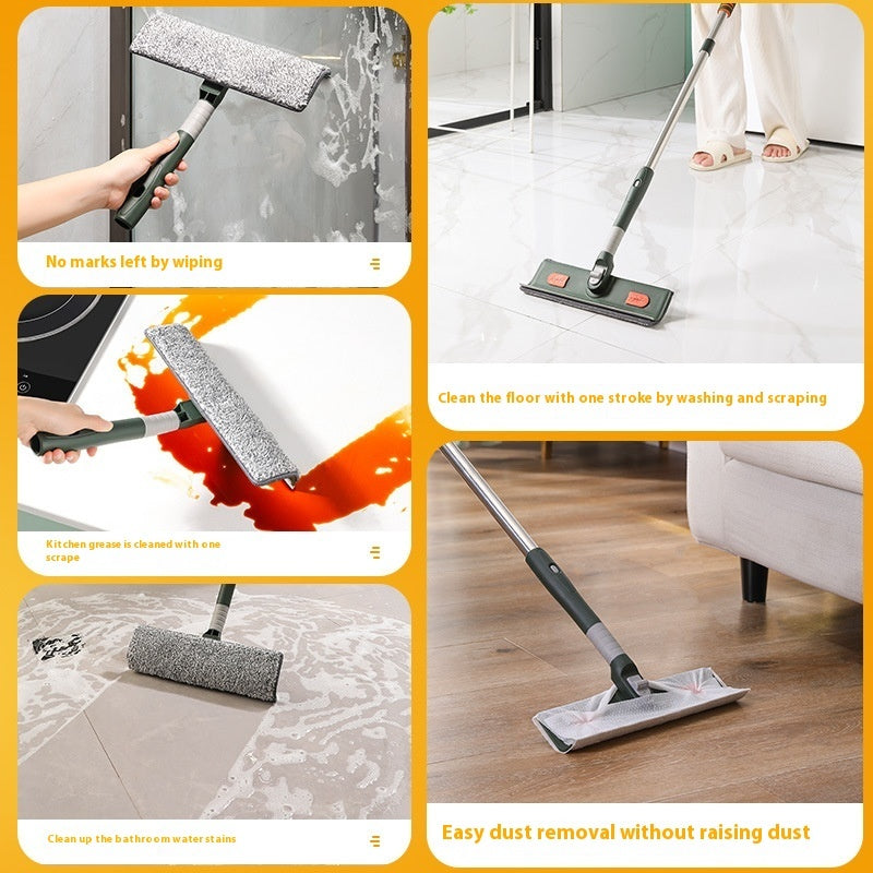 Extendable Window Cleaning Wiper Blade | Long-Reach Squeegee for Home