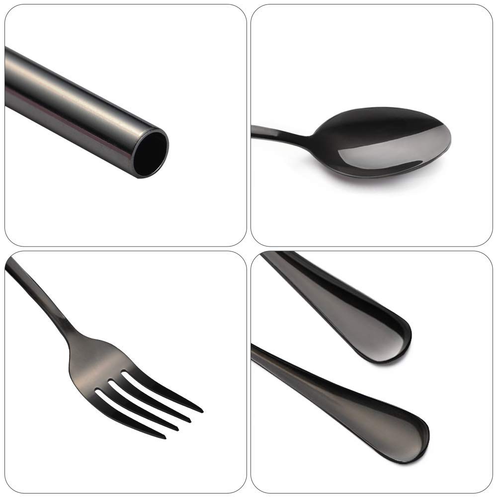 Minimalist Stainless Steel Cutlery Set | Modern Flatware for Everyday Dining