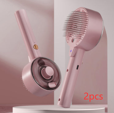 Pet Self-Cleaning Steam Brush with UV Sterilization for Dogs & Cats