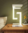 Wireless Charging Levitating Table Lamp | Smartphone Balance Lamp for Bedroom