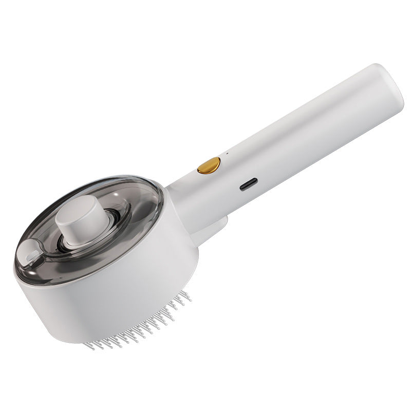 Pet Self-Cleaning Steam Brush with UV Sterilization for Dogs & Cats