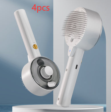 Pet Self-Cleaning Steam Brush with UV Sterilization for Dogs & Cats
