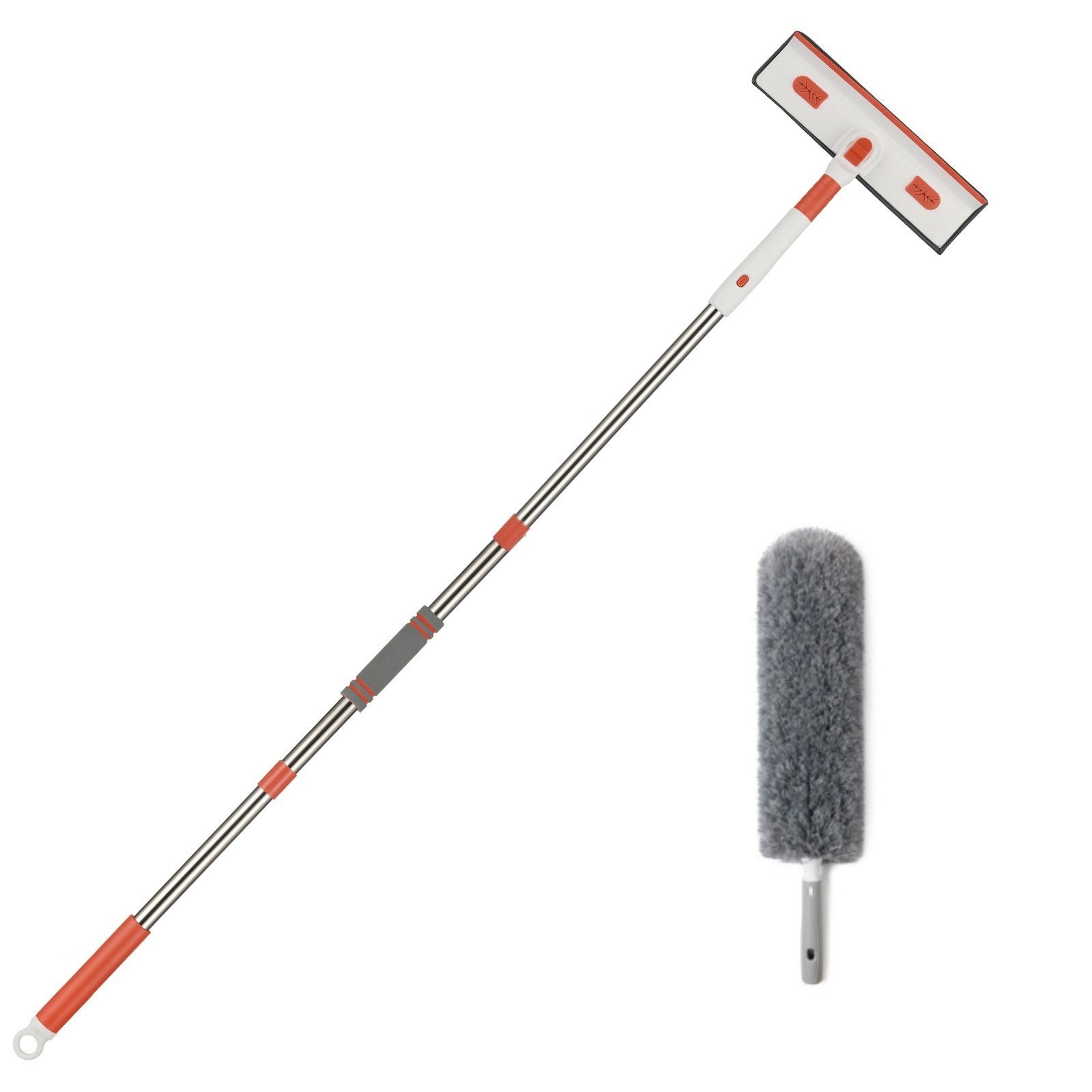 Extendable Window Cleaning Wiper Blade | Long-Reach Squeegee for Home