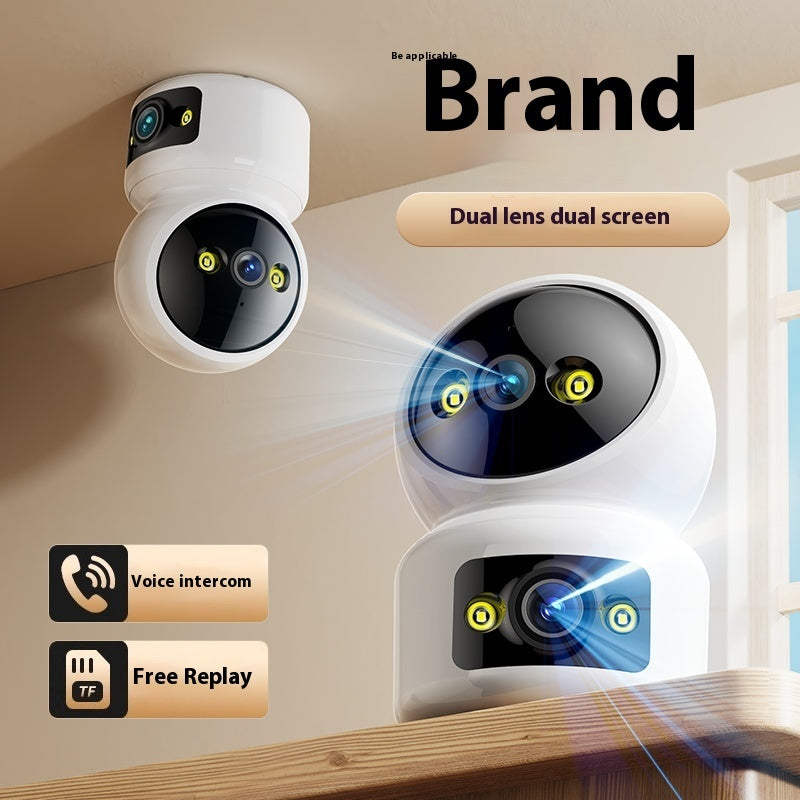 HD Night Vision Security Camera | 360° No Dead Angle Smart Monitoring