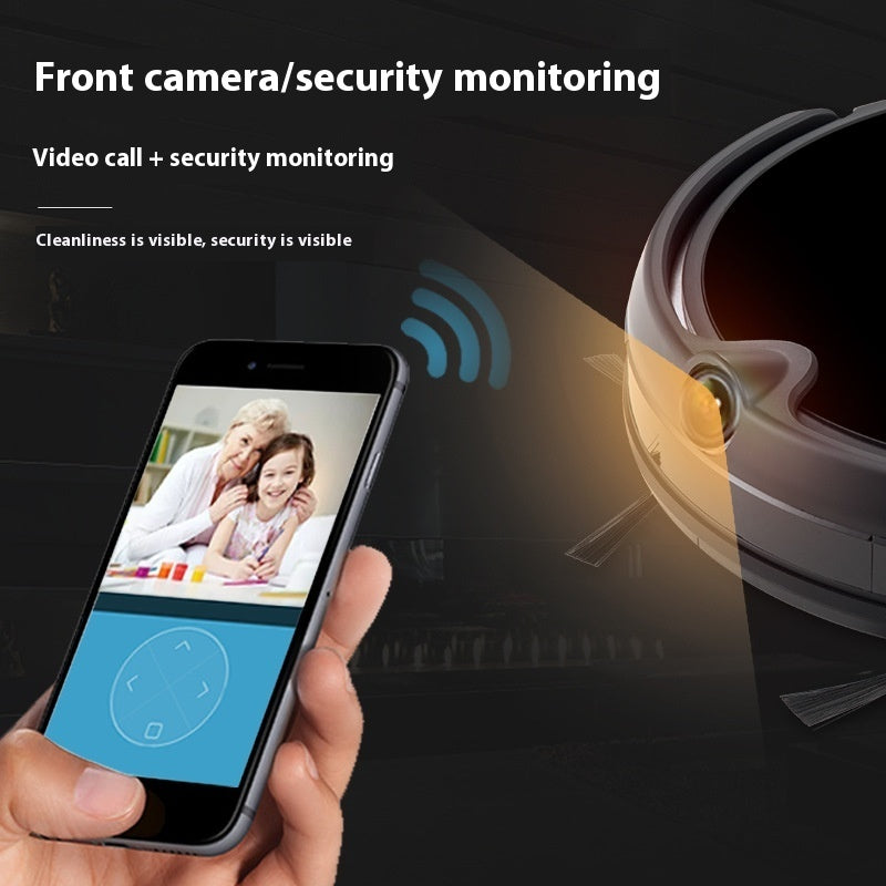 Robot Vacuum with Live Camera | Remote Home Monitoring & Auto Cleaning