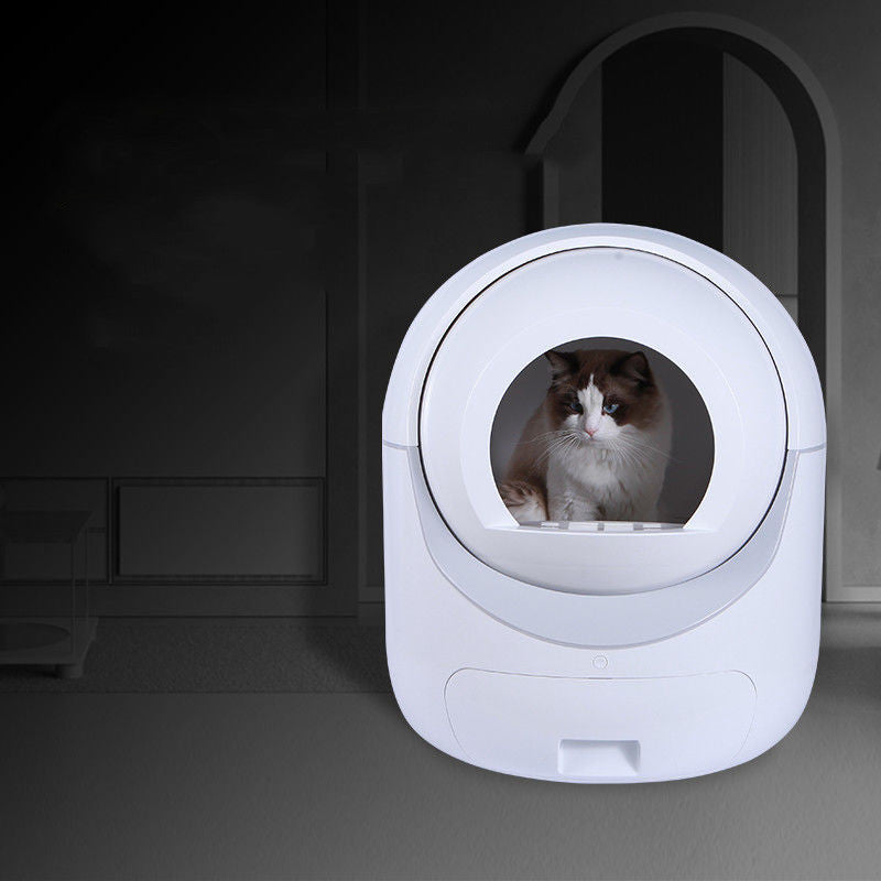 Fully Automatic Self-Cleaning Cat Litter Box | Electric Enclosed Odor Control