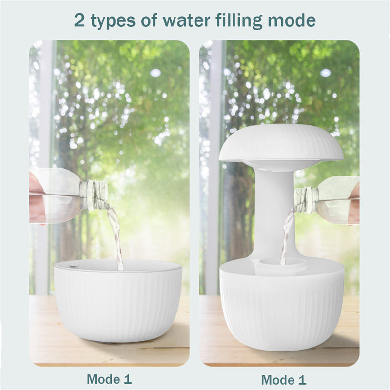 Anti-Gravity Levitating Water Drop Humidifier | Cool Mist Countercurrent Aroma Diffuser