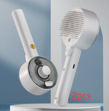 Pet Self-Cleaning Steam Brush with UV Sterilization for Dogs & Cats