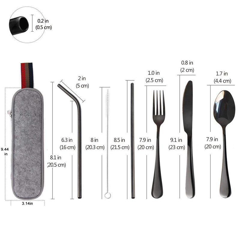 Minimalist Stainless Steel Cutlery Set | Modern Flatware for Everyday Dining