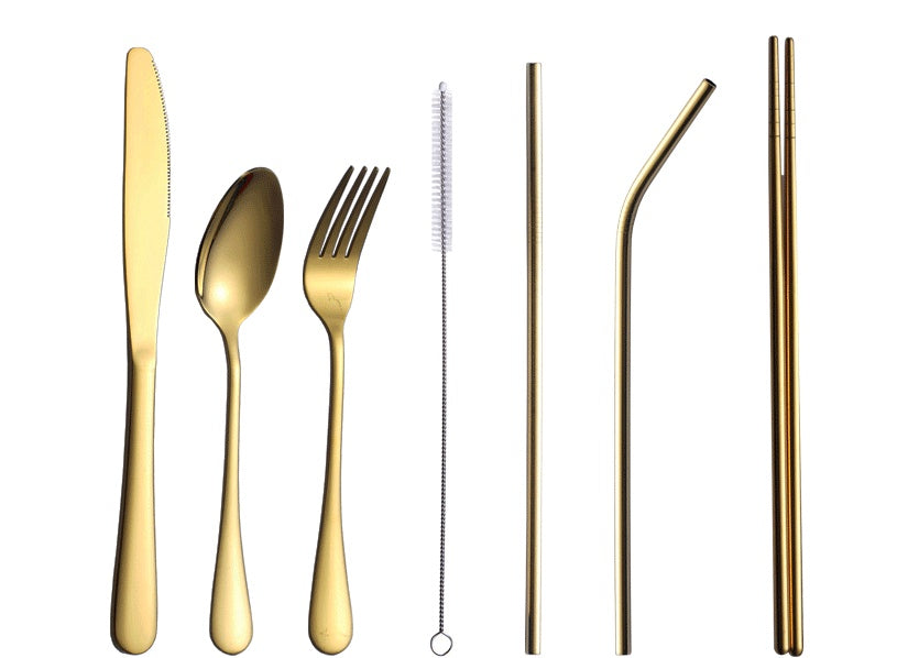Minimalist Stainless Steel Cutlery Set | Modern Flatware for Everyday Dining
