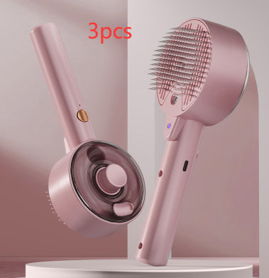 Pet Self-Cleaning Steam Brush with UV Sterilization for Dogs & Cats