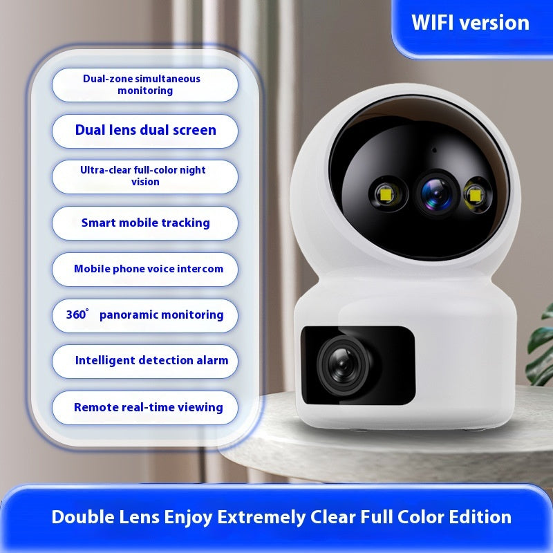 HD Night Vision Security Camera | 360° No Dead Angle Smart Monitoring