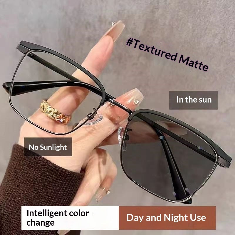 Men's Photochromic Blue Light Blocking Glasses