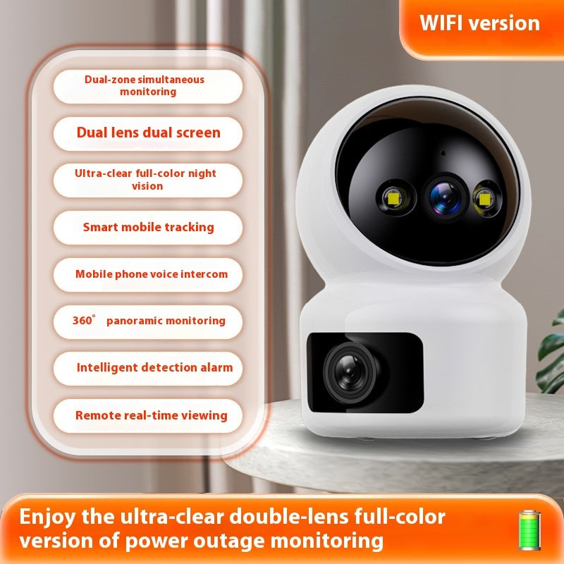 HD Night Vision Security Camera | 360° No Dead Angle Smart Monitoring