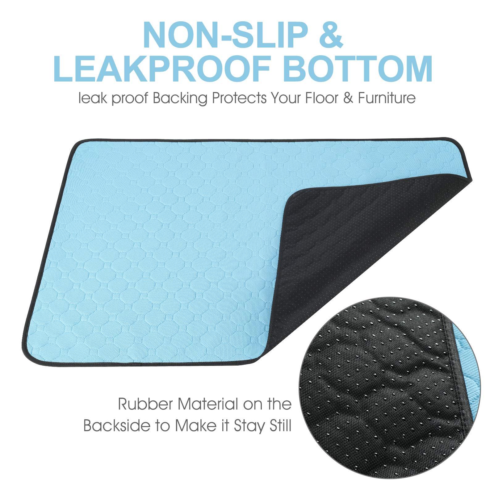 Washable Dog Urine Pad | Waterproof Non-Slip Training Mat for Dogs & Cats (2-Pack)