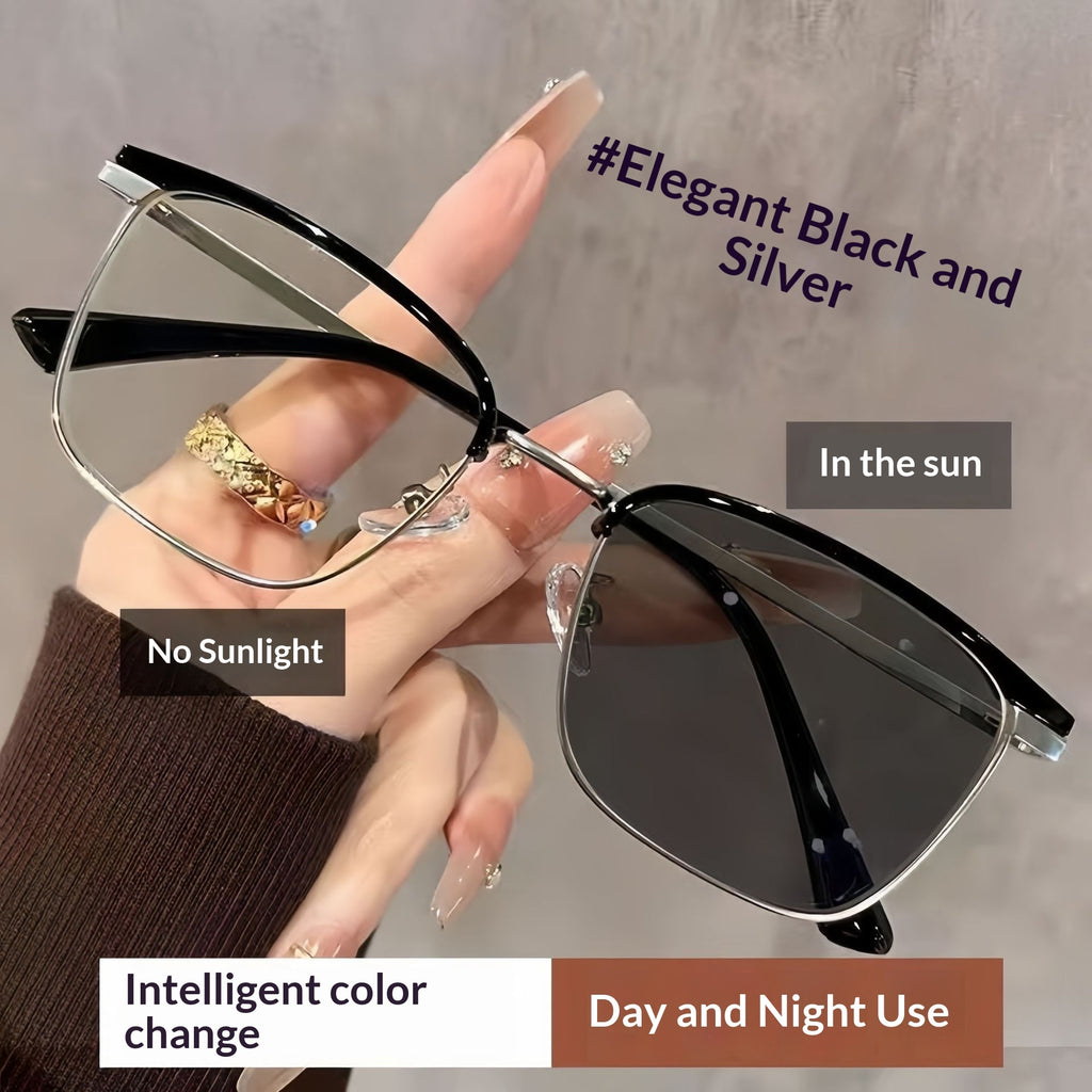 Men's Photochromic Blue Light Blocking Glasses