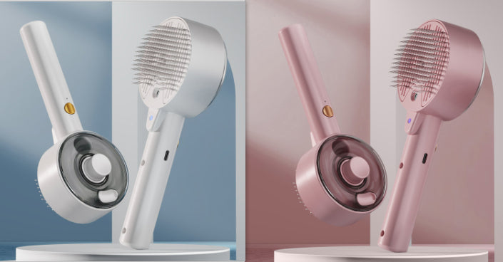Pet Self-Cleaning Steam Brush with UV Sterilization for Dogs & Cats