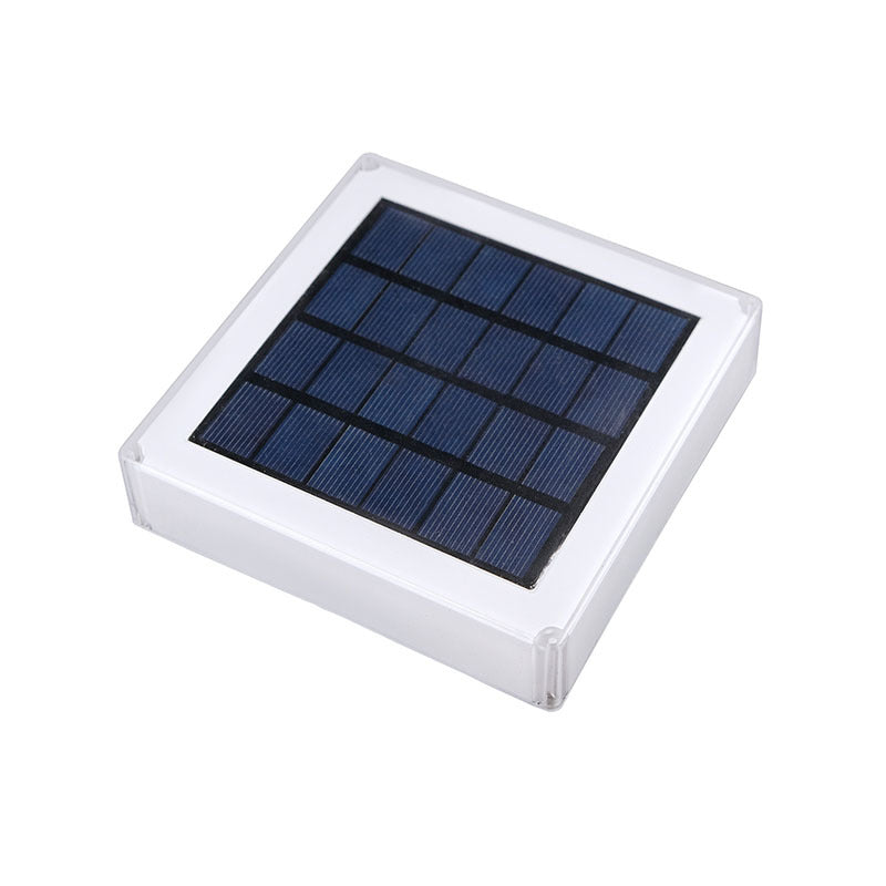 Solar Square Pillar Light | Outdoor Courtyard & Garden Post Lamp